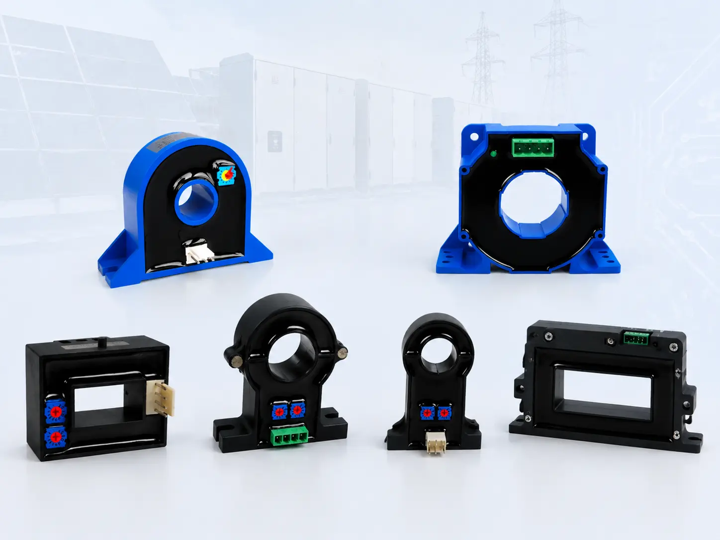Hall current sensor product family for isolated current measurement